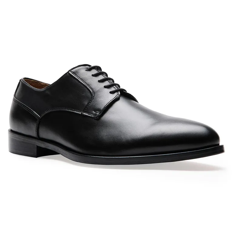 Zapatos Formales Hombre Suela Cuero Magno Montenapoleone Negro