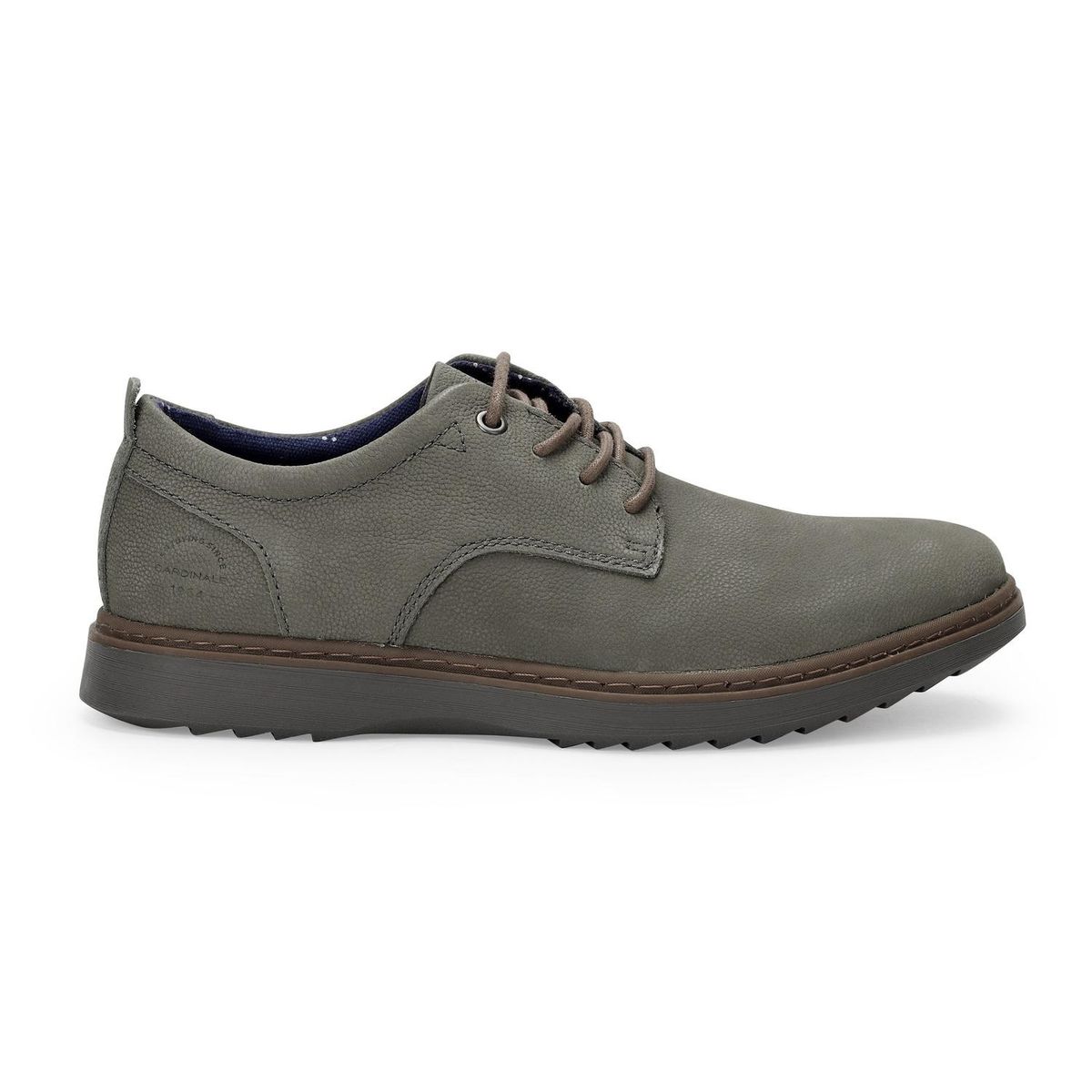 CARDINALE - Zapatos Hombre Cuero Tender-0-02 Gris