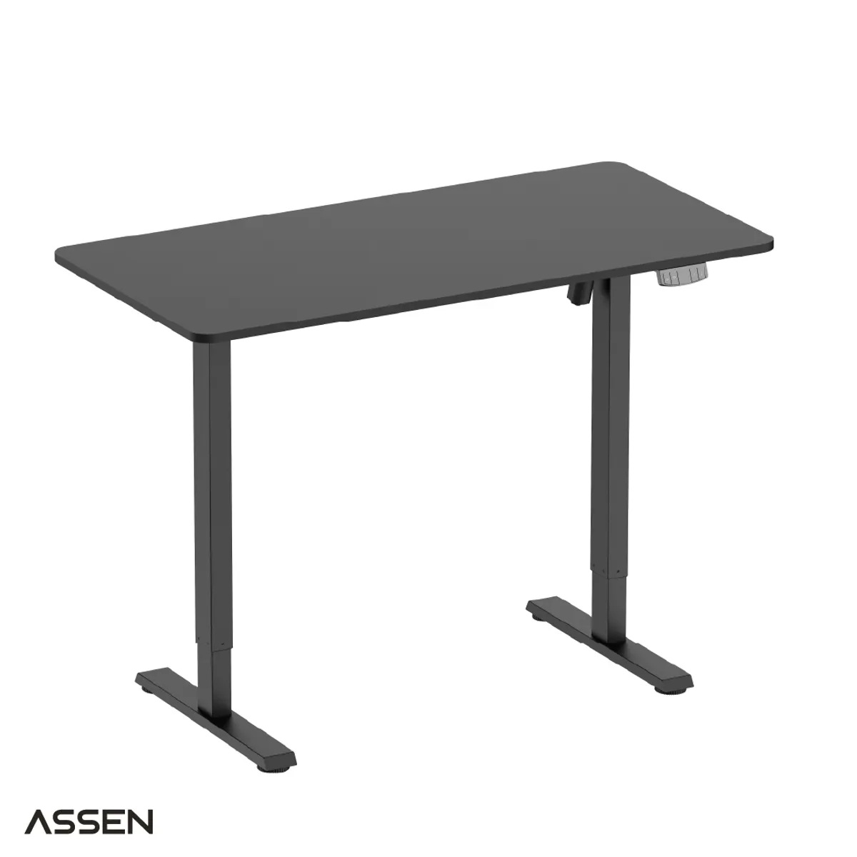 ASSEN - Escritorio Altura Regulable Essential 120x60cm Negro Assen Kiosclub