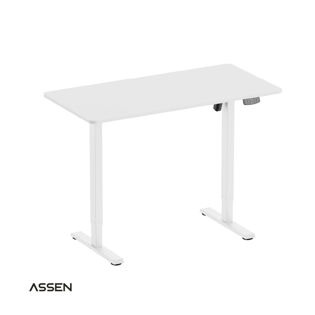ASSEN - Escritorio Altura Regulable Essential 120x60cm Blanco Assen Kiosclub