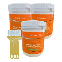 GENERICO - 3 Selladores Adhesivo Impermeable Transparente Tapa Gotera 300cc Sellante