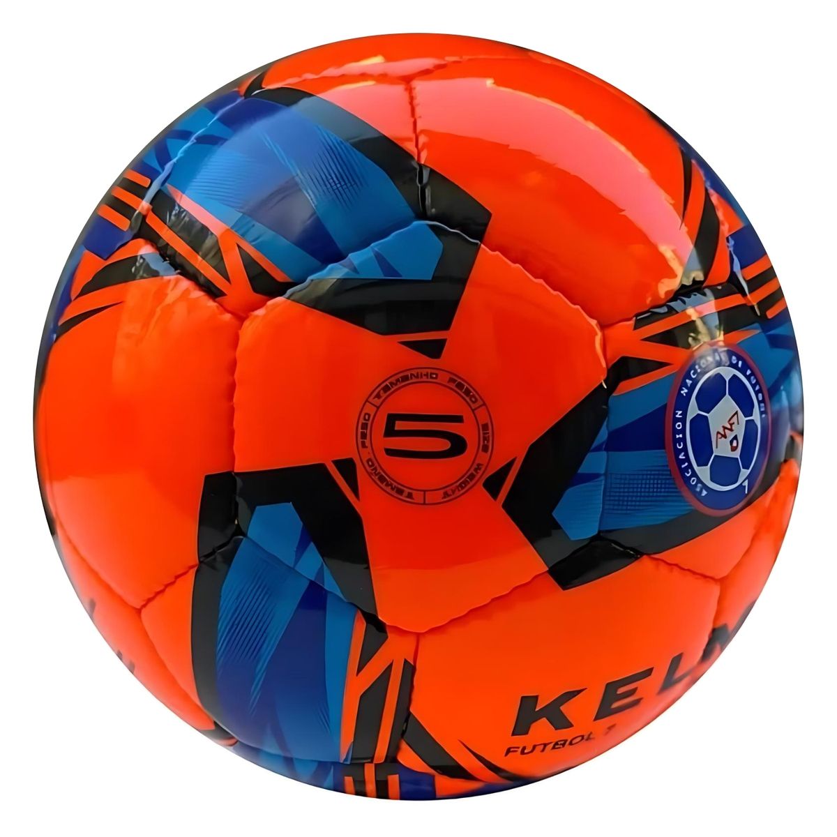 KELME - Balón Futbol 7 Futbolito Revolucion Logo Anf7 N°5 Kelme Anf7 Naranja