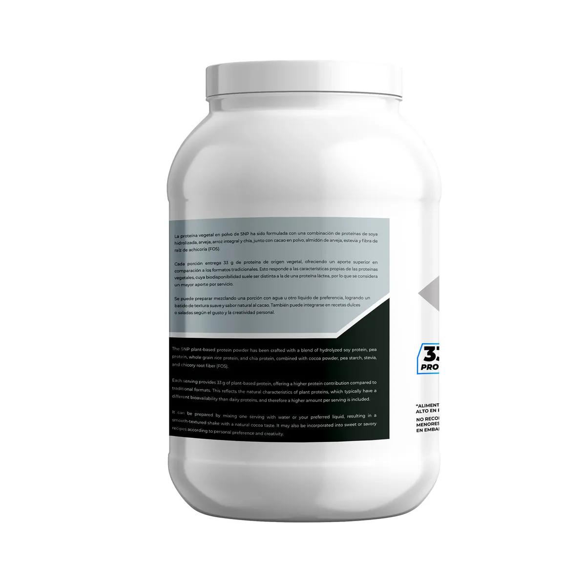 SNP New Power - Protein Vegana Chocolate 650gr