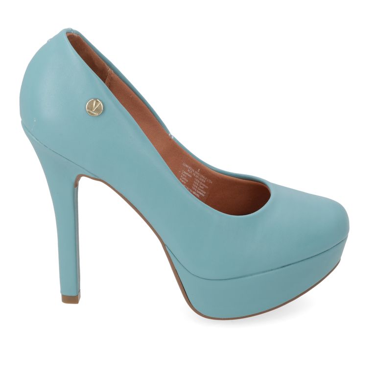 Zapato Taco Plataforma Verde Jade