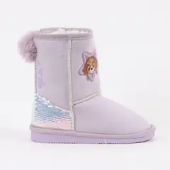 PAW PATROL - Bota Niña Chiporro Lentejuelas Skye Morado