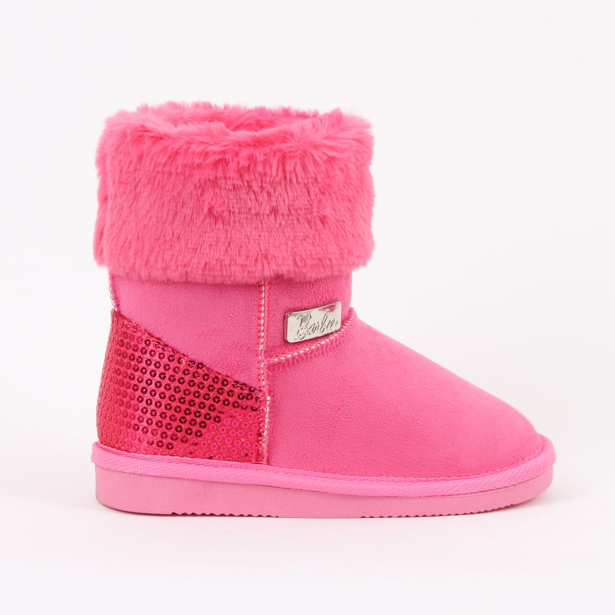 BARBIE - Bota Niña Chiporro Lentejuelas Rosado Barbie