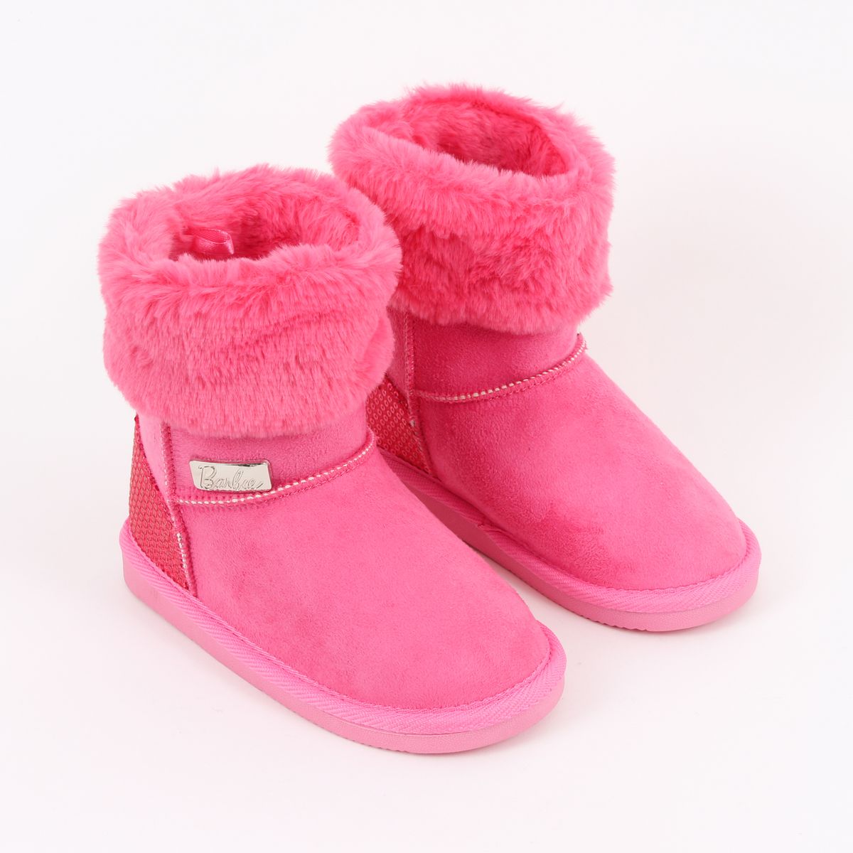 BARBIE - Bota Niña Chiporro Lentejuelas Rosado Barbie
