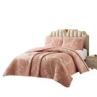 Cubrecama De Verano Diseño Tufting 2 Plazas