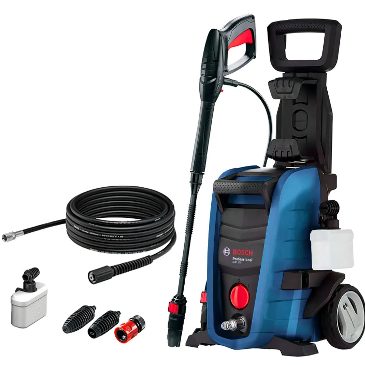 BOSCH - Hidrolavadora eléctrica Bosch GHP 200 GHP200 de 1.7kW con 92bar