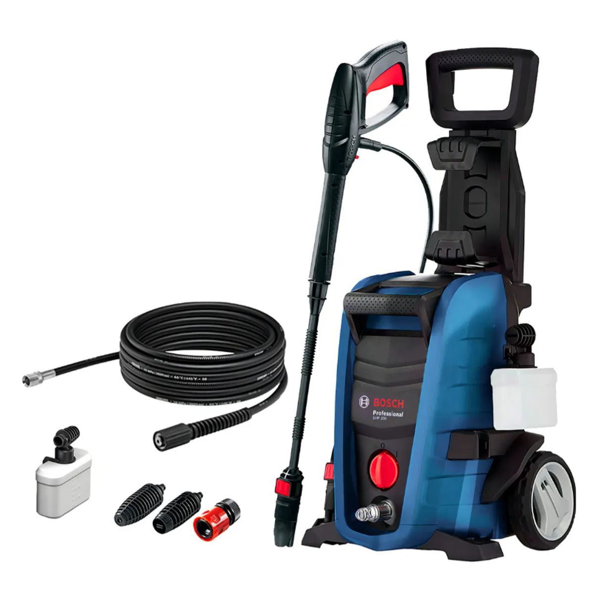 BOSCH - Hidrolavadora eléctrica Bosch GHP 200 GHP200 de 1.7kW con 92bar