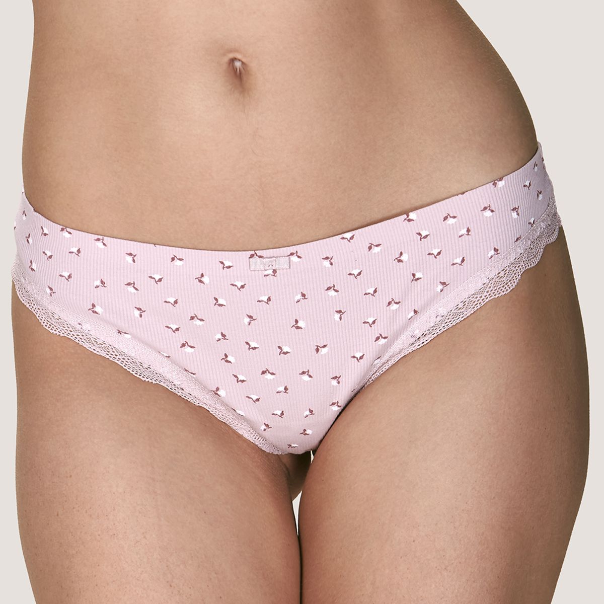 LADY GENNY - Colaless Algodón Con Detalles De Encaje