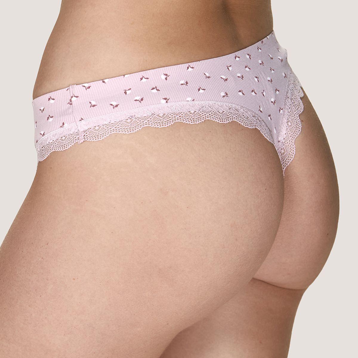 LADY GENNY - Colaless Algodón Con Detalles De Encaje