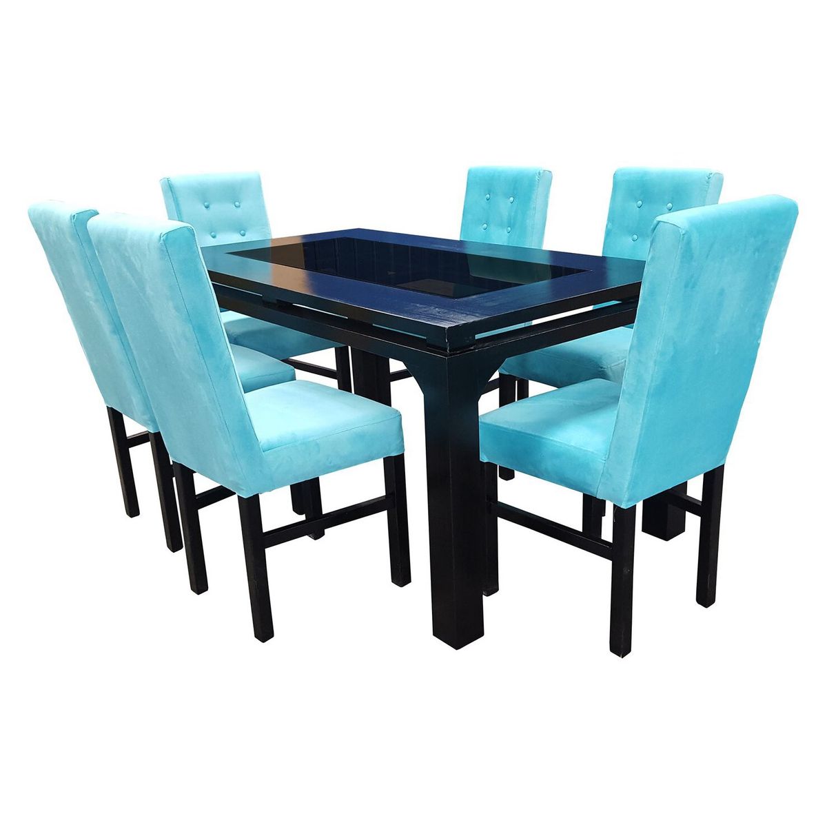 MUEBLES KATALAN - Juego Comedor Kata 6 Sillas