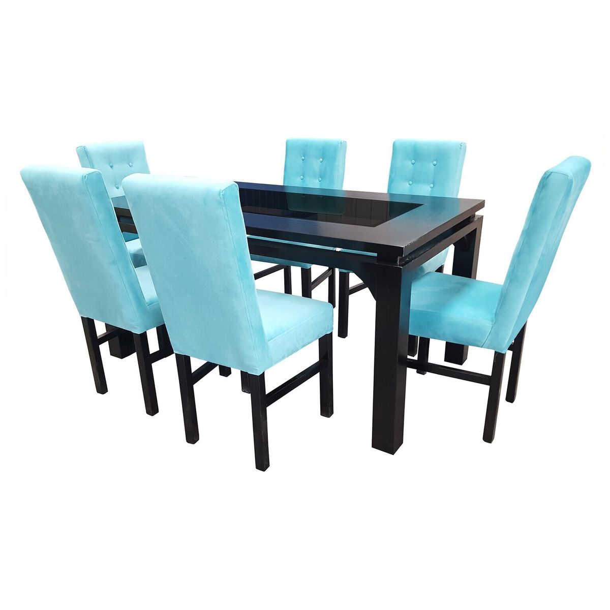 MUEBLES KATALAN - Juego Comedor Kata 6 Sillas