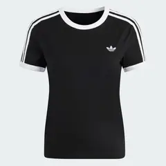 ADIDAS - Polera Mujer 3 TIRAS ENTALLADA Blanco