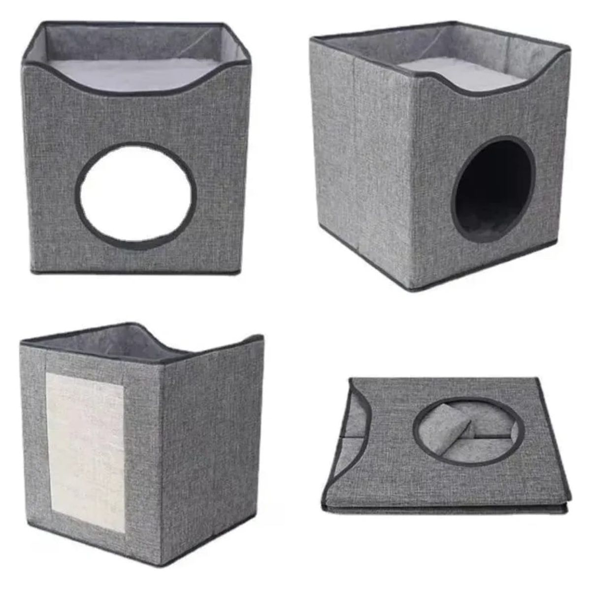 GENERICO - Cama Casa Plegable Grande Para Mascotas Gatos Perros