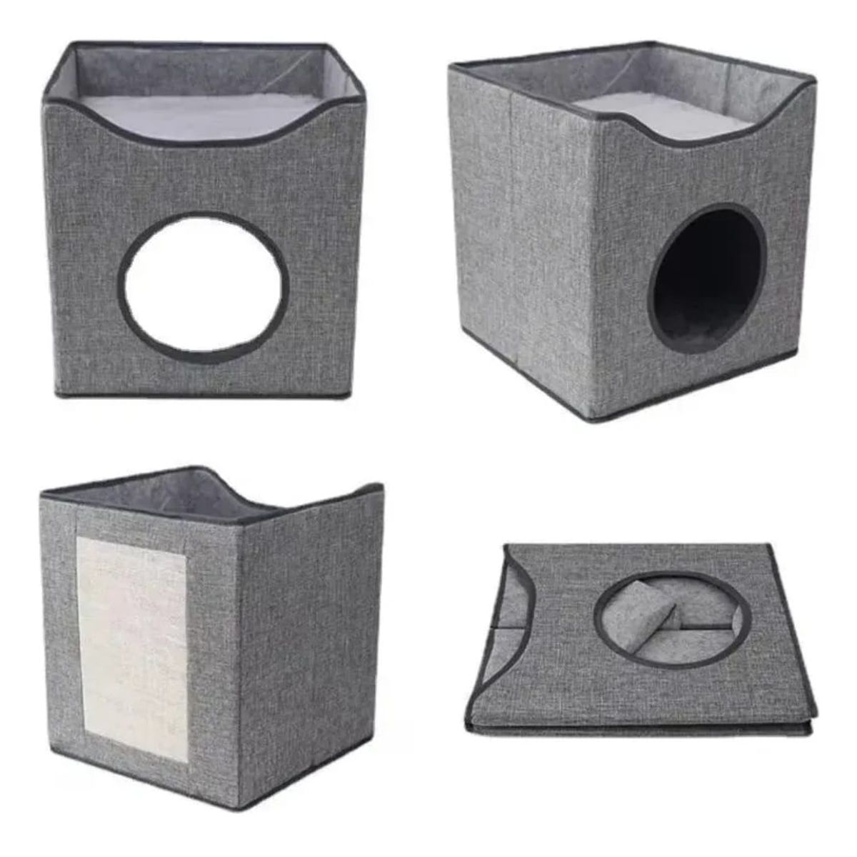 GENERICO - Cama Casa Plegable Grande Para Mascotas Gatos Perros