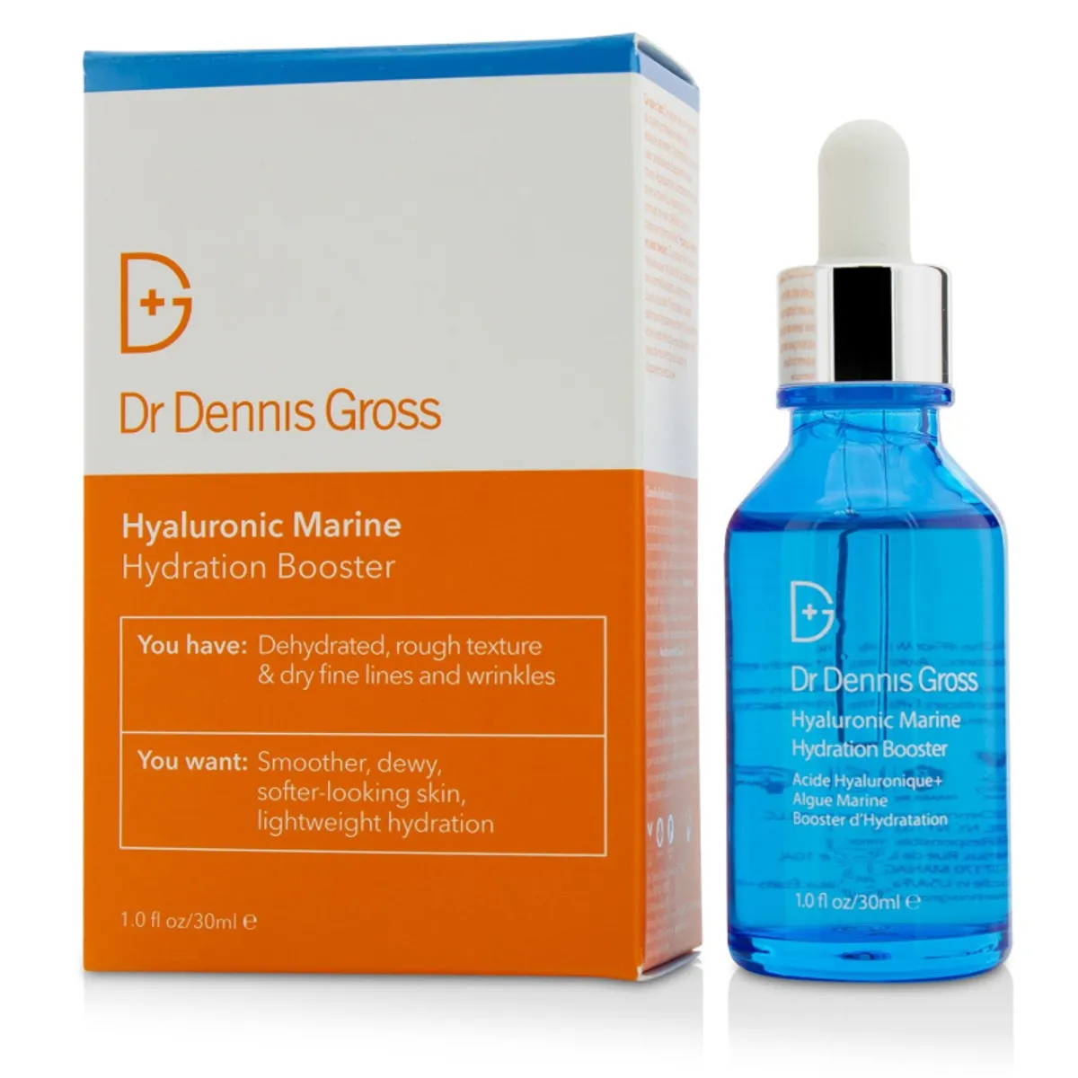 DR DENNIS GROSS - Potenciador de Hidratación Marina Hialurónica - Dr Dennis