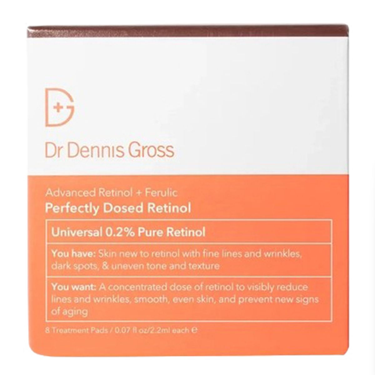 DR DENNIS GROSS - Retinol avanzado + retinol perfectamente dosificado con ferúlico universal 0,2% - Dr Dennis