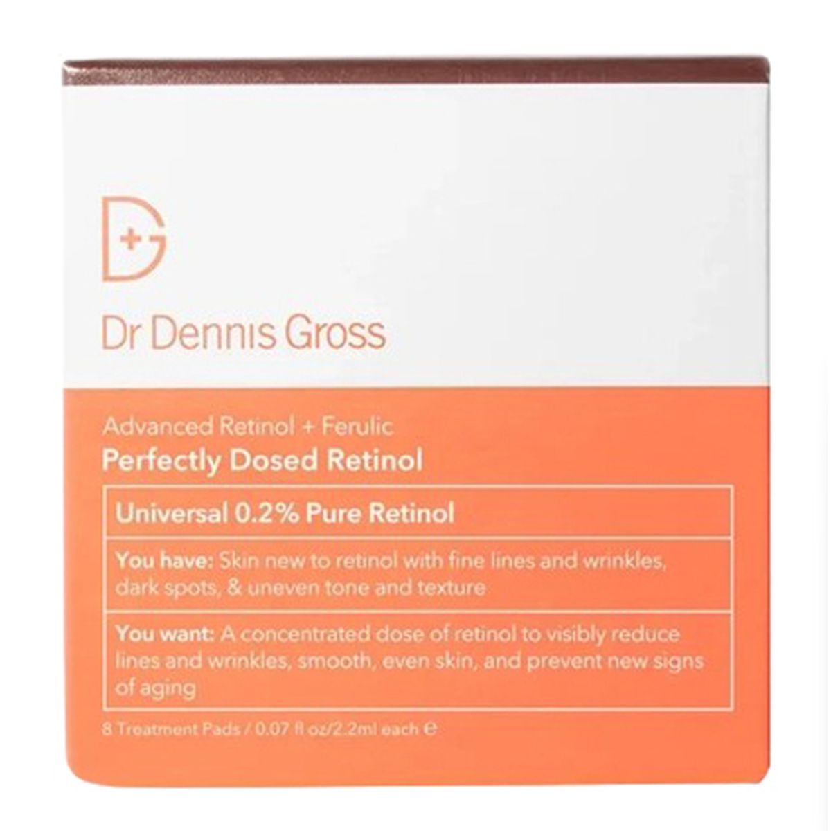 DR DENNIS GROSS - Retinol avanzado + retinol perfectamente dosificado con ferúlico universal 0,2% - Dr Dennis