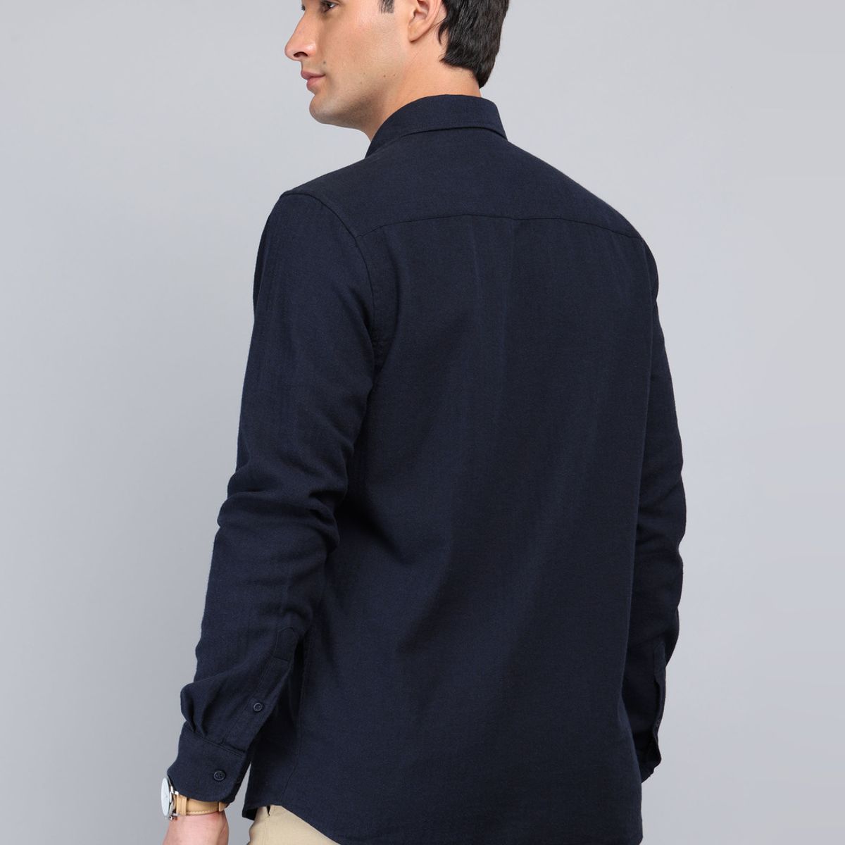 ARROW - Camisa Texturada Regular Fit Azul Marino Arrow ARROW