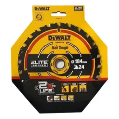 DEWALT - Disco Sierra 7 1/4" 24 Dientes Madera DT90257-QZ