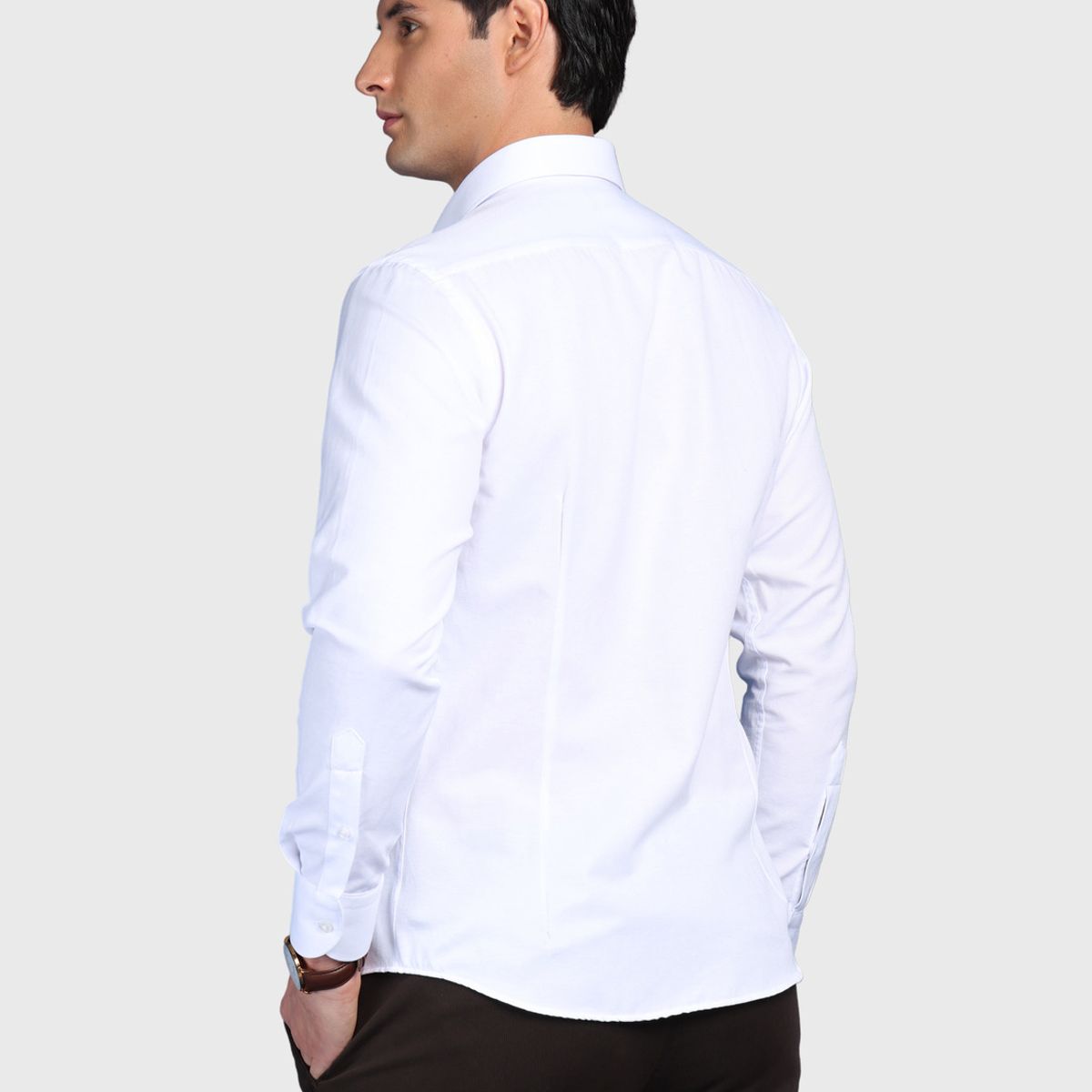 ARROW - Camisa Lisa Slim Fit Blanco Arrow ARROW