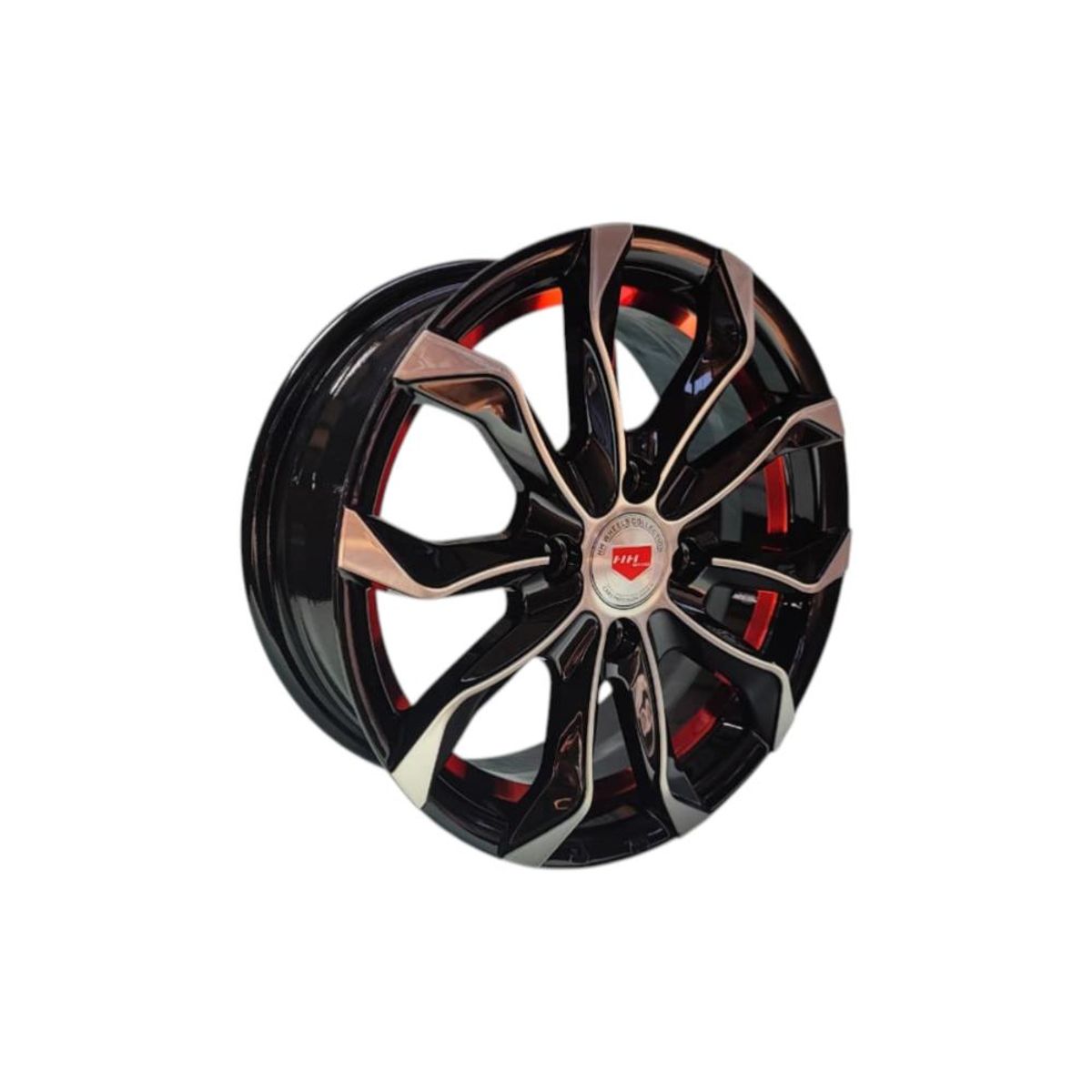 GENERICO - Juego de Llantas 14x5.5 4x100 Et38 BP RED UNDERCUT 2228