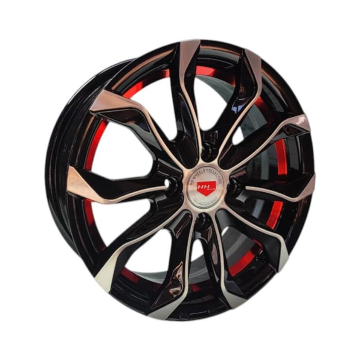 GENERICO - Juego de Llantas 14x5.5 4x100 Et38 BP RED UNDERCUT 2228