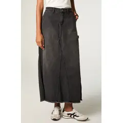 LEE - Falda Mujer Loose Negro Carpenter