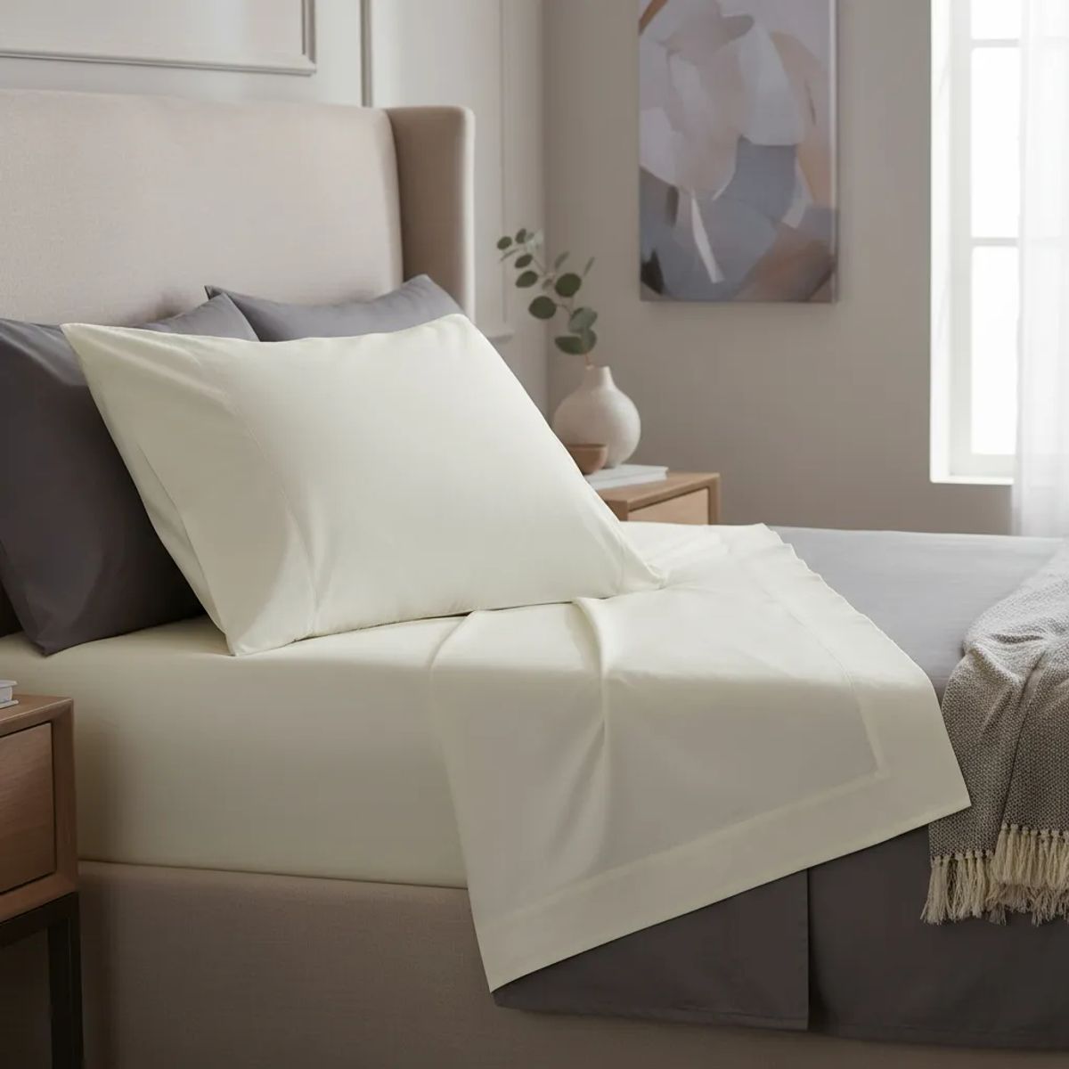 VELUTTI - Sábanas Super King 3 Plazas 180 Hilos Velutti