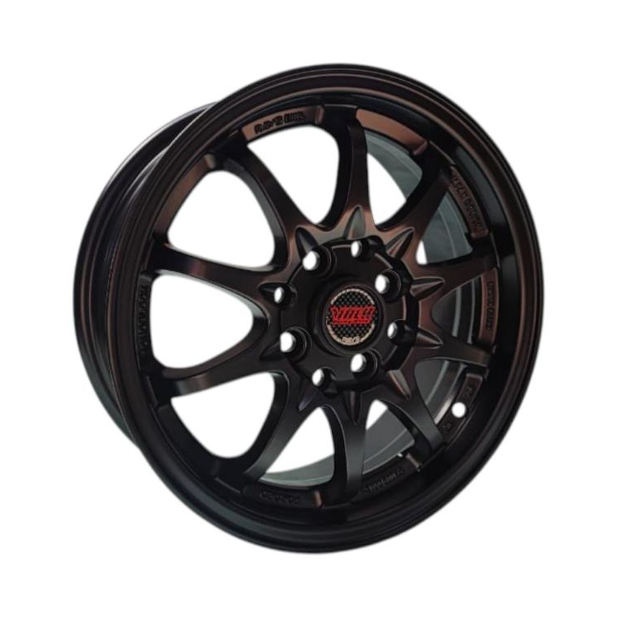 GENERICO - Juego de Llantas 14x5.5 4x1004x114.3 Et38 Matt Black CE28
