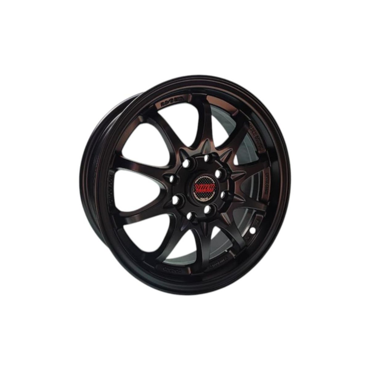 GENERICO - Juego de Llantas 14x5.5 4x1004x114.3 Et38 Matt Black CE28