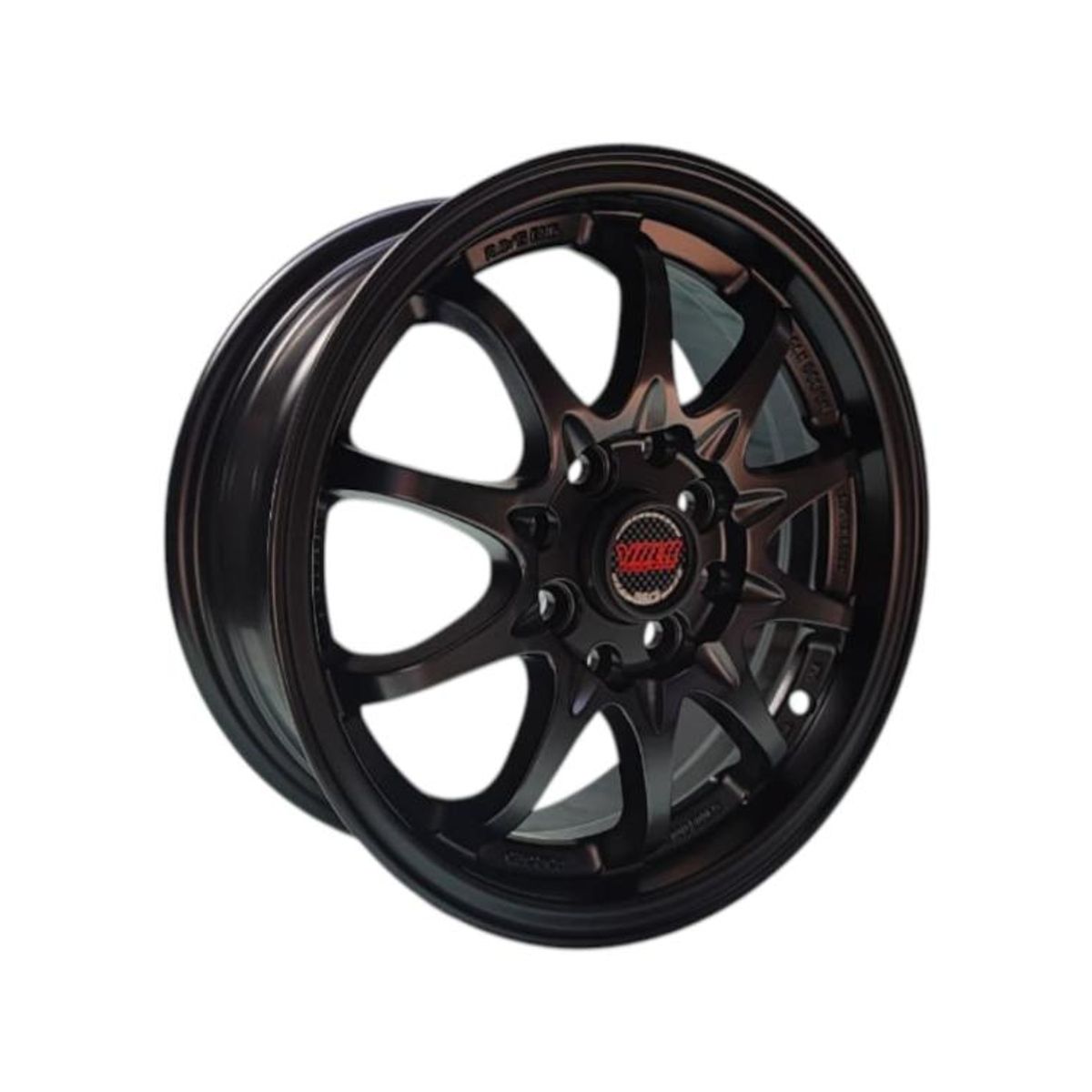 GENERICO - Juego de Llantas 14x5.5 4x1004x114.3 Et38 Matt Black CE28