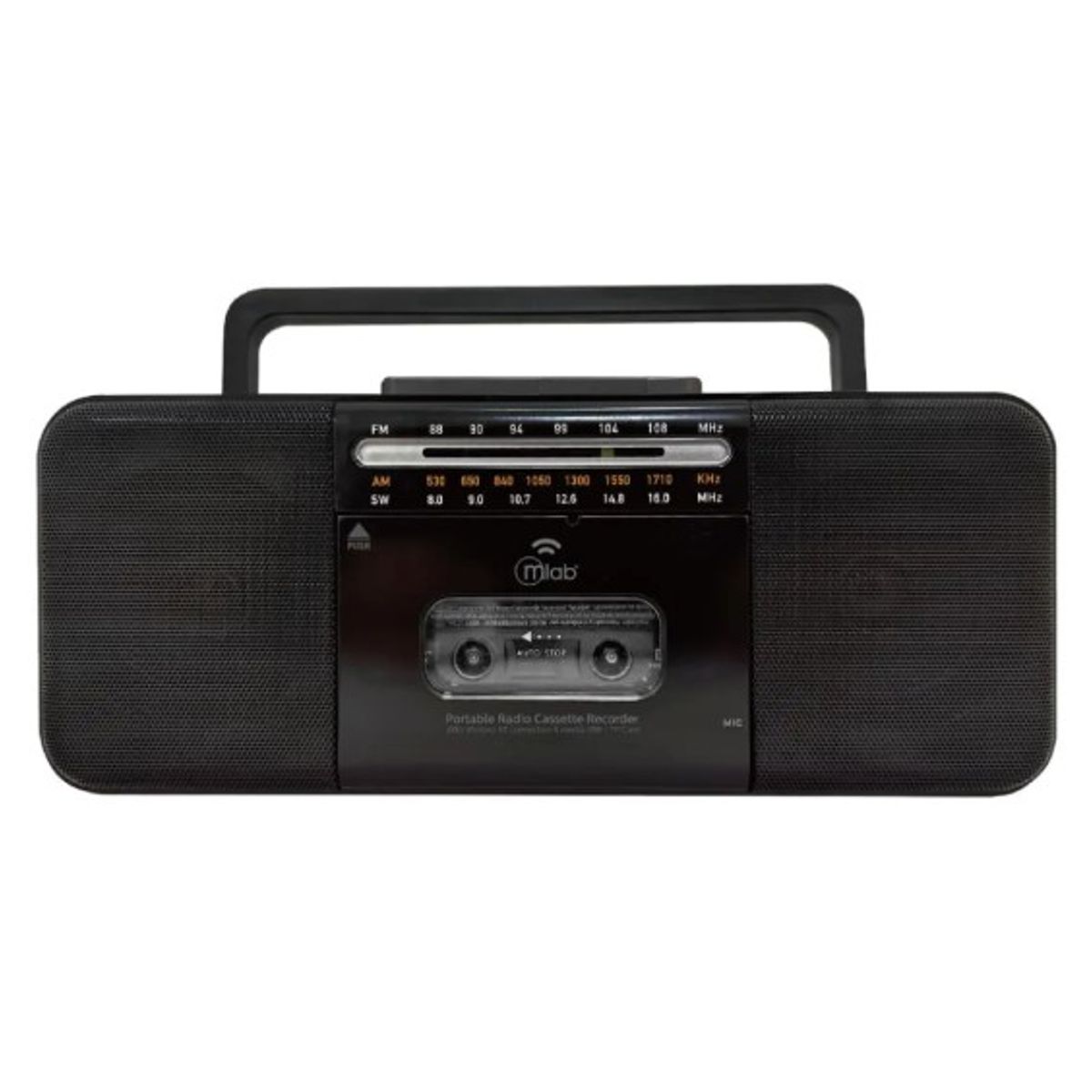MICROLAB - RADIO MICROLAB RETRO CASSETTE RECARGABLE CF-28 COD 9574