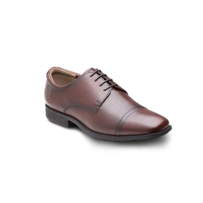 Zapatos Hombre Cuero 24 Flex Piamonte Cafe2