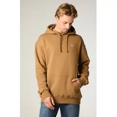 LEE - Poleron Hombre Loose Tostado Hoodie