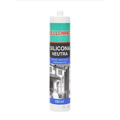 GENERICO - Silicona Neutra 280 Ml. Blanca Sellomac