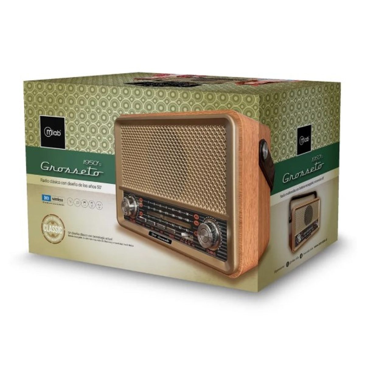 MICROLAB - Radio Retro MICROLAB Grosseto -COD9142