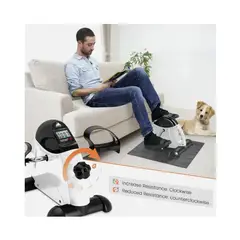 GENERICO - Pedalera Mini Bici Entrenamiento Manos Y Pies Con Contador
