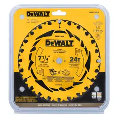 DEWALT - Disco Sierra 7-1/4''x 5/8'' 24 Dientes DWA271424