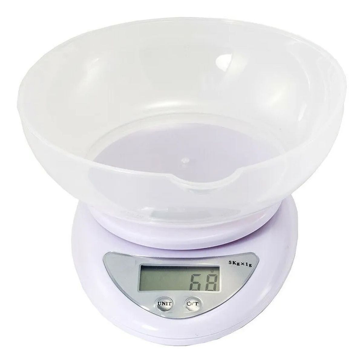 GENERICO - Balanza digital de cocina con recipiente