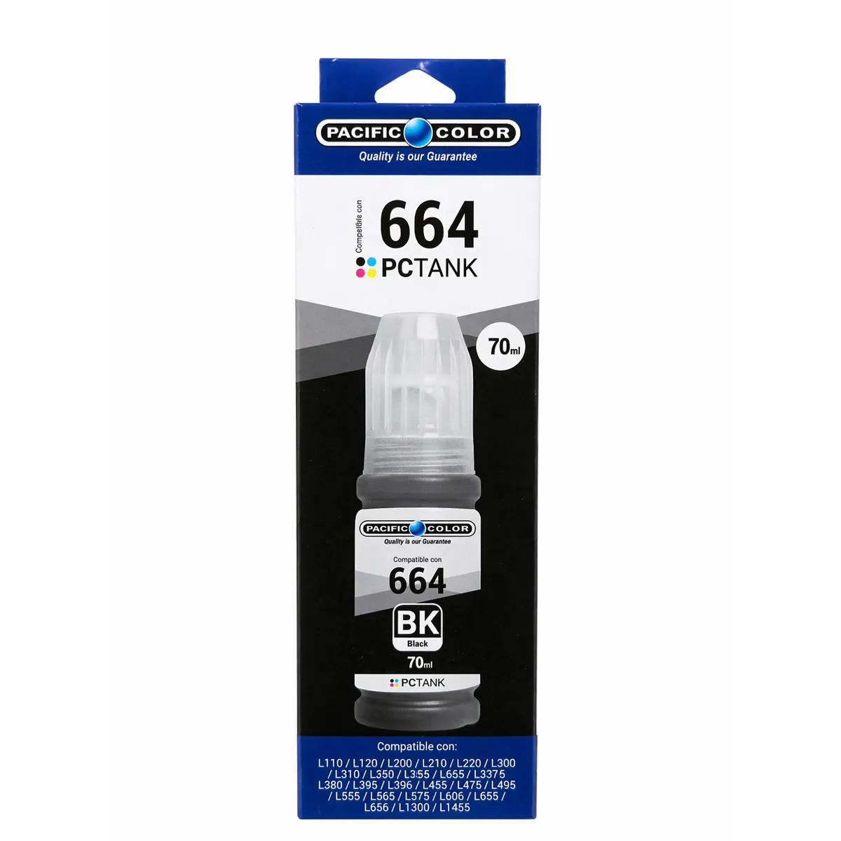 PACIFIC COLOR - TINTA T664 PCTANK - PACIFIC COLOR - NEGRA