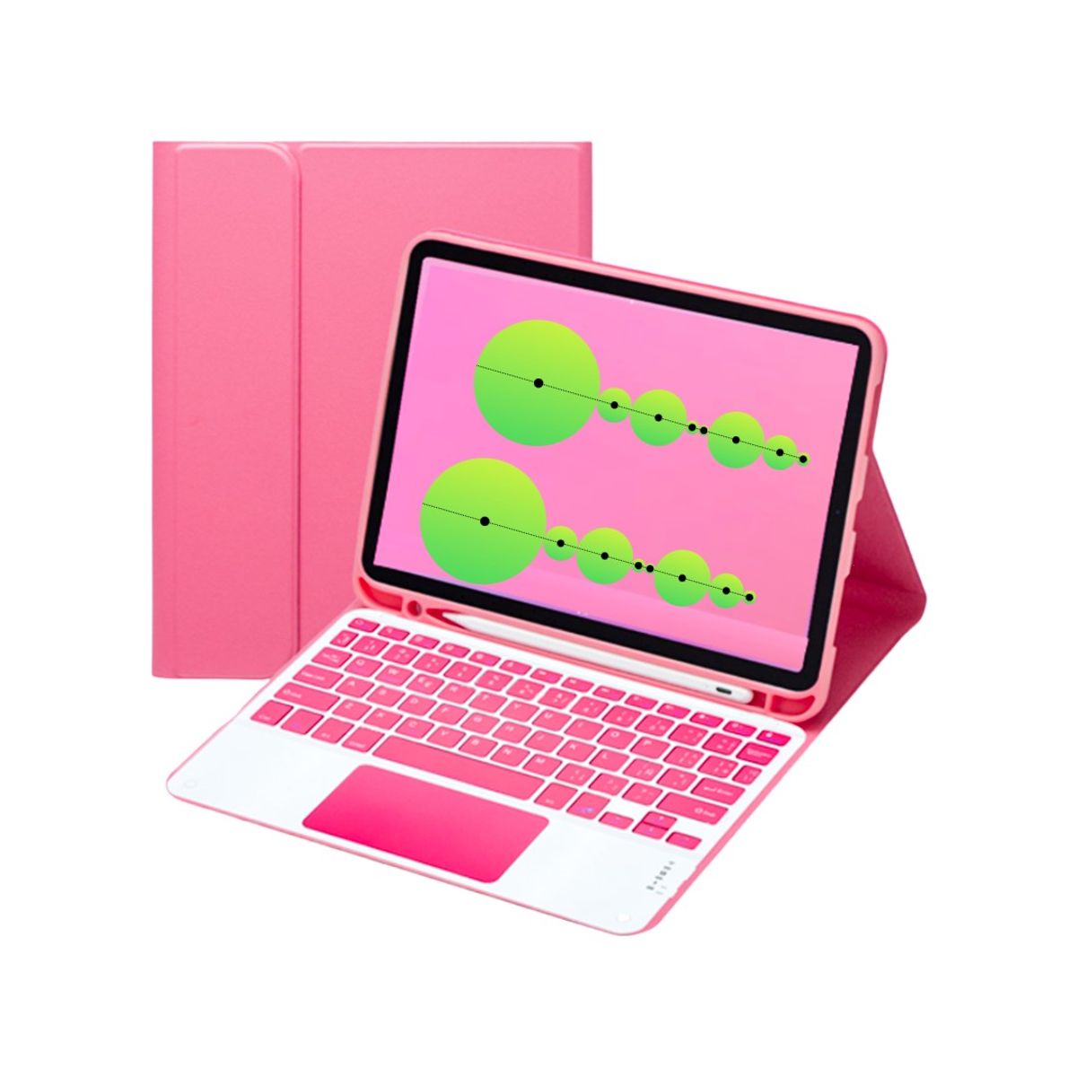 GENERICO - Funda con Teclado Bluetooth Tablet - Ipad A16
