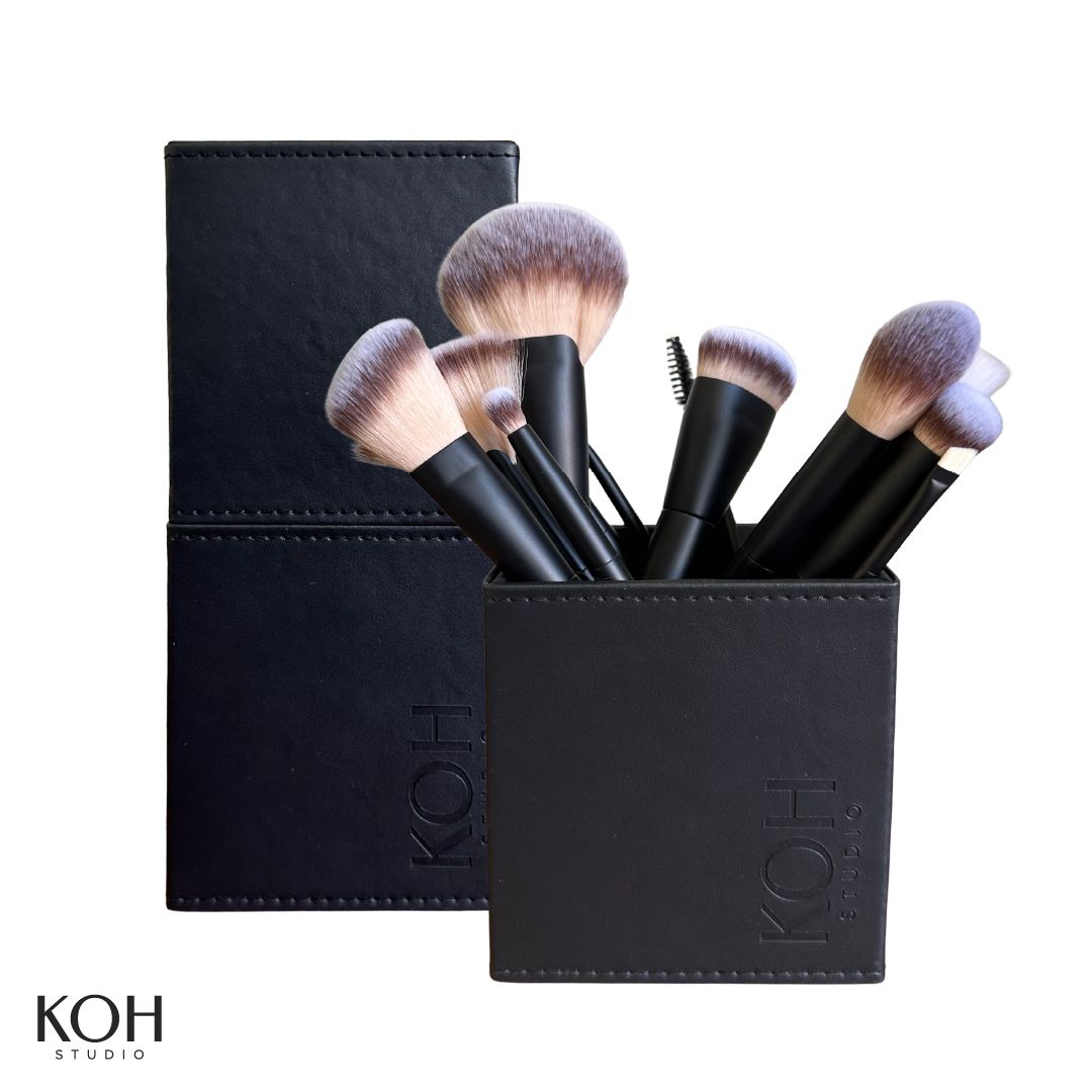 Set 13 Brochas De Maquillaje Profesional Essential Koh Kiosclub - image 1