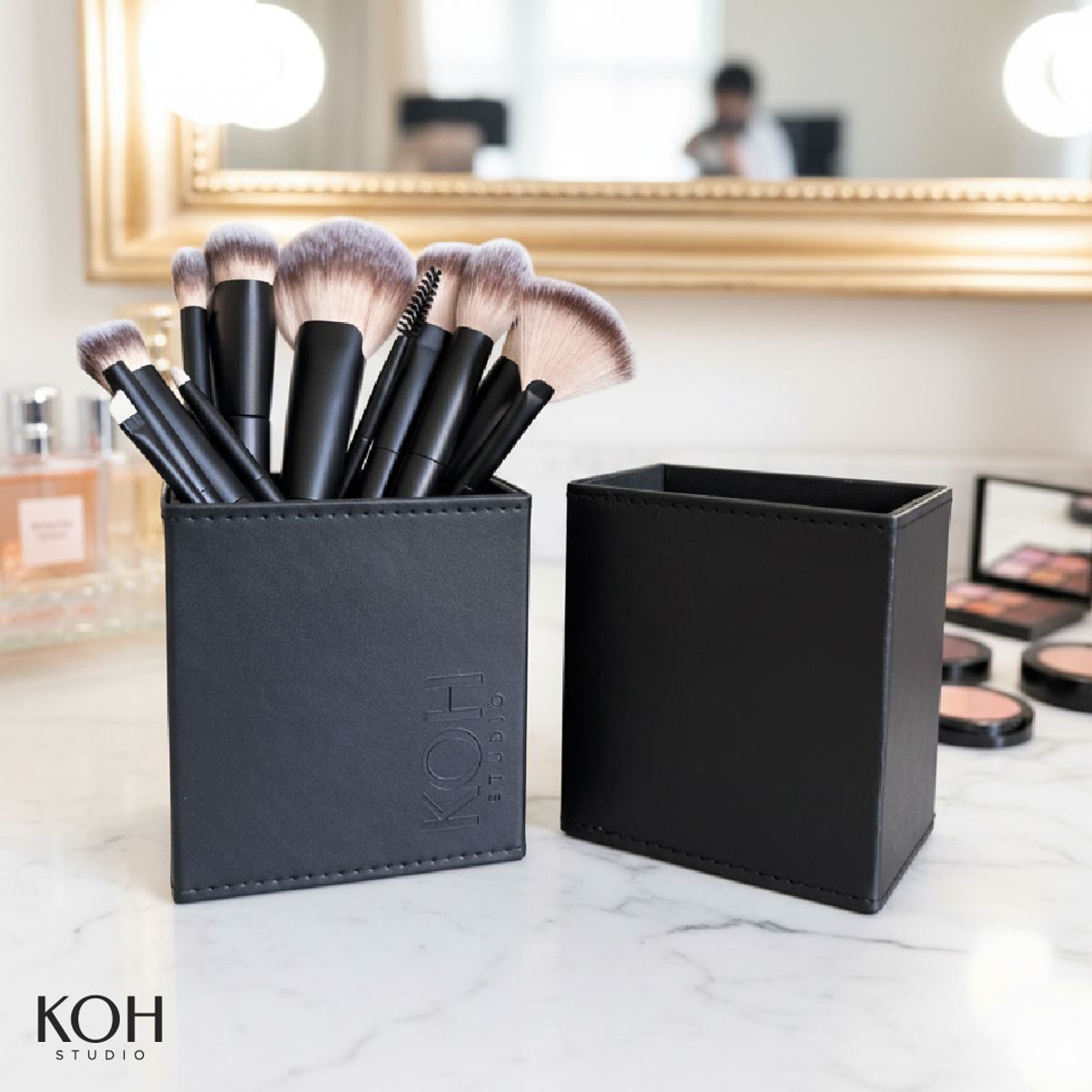 KOH STUDIO - Set 13 Brochas De Maquillaje Profesional Essential Koh