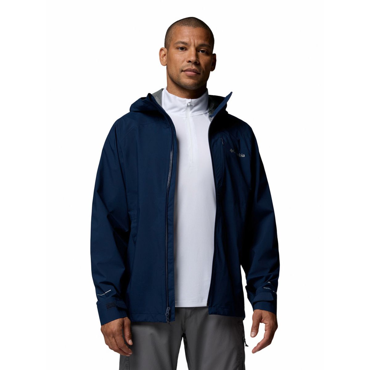 COLUMBIA - Cortaviento Hombre Trailborne 2.5L Shell Azul COLUMBIA
