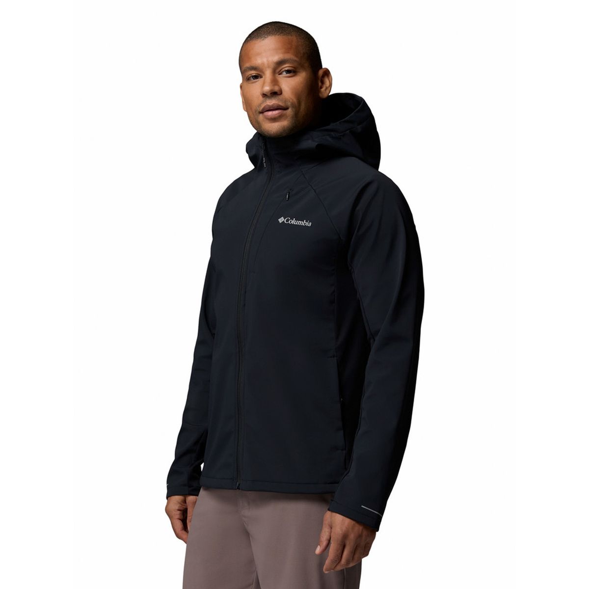 COLUMBIA - Softshell Hombre Trailborne Negro COLUMBIA