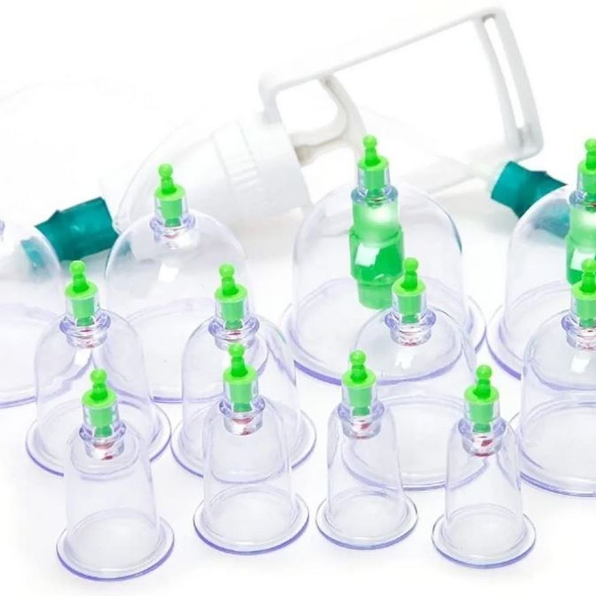 GENERICO - 12 Ventosas Copas Vacumterapia