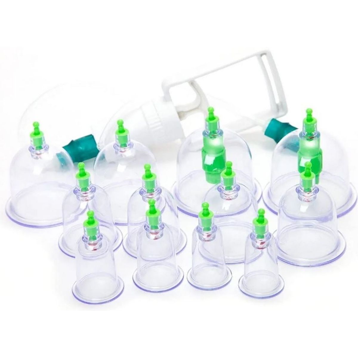 GENERICO - 12 Ventosas Copas Vacumterapia